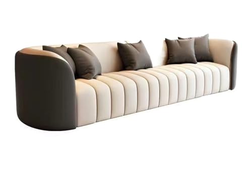 JINSHANLIANG SHKS Büro-, Heim- und Geschäftssofa, Multi-Sitzer, Ledersofa (201 x 78 x 72 cm) von JINSHANLIANG