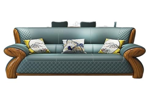 JINSHANLIANG SHKS Büro-, Heim- und Geschäftssofa, Multi-Sitzer, Ledersofa (215 x 93 x 89 cm) von JINSHANLIANG