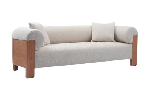 JINSHANLIANG SHKS Büro-, Heim- und Geschäftssofa, Multi-Sitzer, Ledersofa (220 x 90 x 67 cm) von JINSHANLIANG