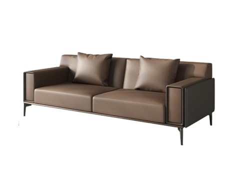 JINSHANLIANG SHKS Büro-, Heim- und Geschäftssofa, Multi-Sitzer, Ledersofa (220 x 92 x 76 cm) von JINSHANLIANG