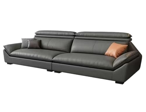 JINSHANLIANG SHKS Büro-, Heim- und Geschäftssofa, Multi-Sitzer, Ledersofa (270 x 95 x 90 cm) von JINSHANLIANG