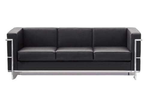JINSHANLIANG SHKS Ledersofa für Büro, Zuhause und Geschäft, Mehrsitzer, 193 x 70 x 68 cm von JINSHANLIANG