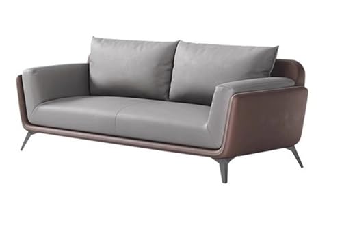 JINSHANLIANG SHKS Mehrsitzer-Sofa aus Leder, mehrfarbig, 158 x 83 x 80 cm von JINSHANLIANG