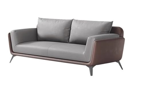 JINSHANLIANG SHKS Mehrsitzer-Sofa aus Leder, mehrfarbig, 208 x 83 x 80 cm von JINSHANLIANG