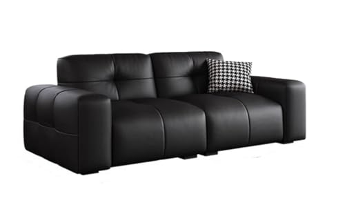 JINSHANLIANG SHKS Mehrsitzer-Sofa aus Leder, mehrfarbig, 220 x 102 x 85 cm von JINSHANLIANG
