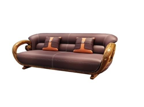 JINSHANLIANG SHKS Sofa für Büro, Zuhause, Business, Einzelsitzer, Leder, mehrfarbig, 173 x 108 x 90 cm von JINSHANLIANG