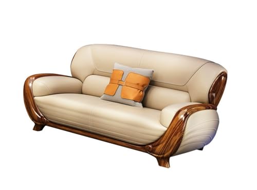 JINSHANLIANG SHKS Sofa für Büro, Zuhause, Business, Einzelsitzer, Leder, mehrfarbig, 175 x 95 x 95 cm von JINSHANLIANG