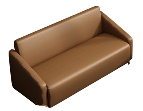 JINSHANLIANG Schlichtes modernes Büro-Ledersofa (180 x 75 x 70 cm) von JINSHANLIANG