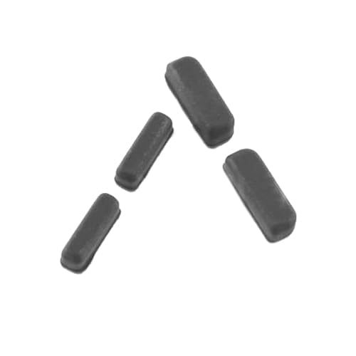 JINTAI Gummifüße für Untergehäuse Ersatz für Thinkpad X1 Carbon 7th Gen 20QD 20QE 20R1 20R2 X1 Carbon 8th Gen 20U9 20UA Buttom Cover Rubber Foot Feet Pad Replacement(Black) von JINTAI