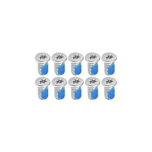 JINTAI Schrauben (10 Stück) für Dell XPS 9700 9710 Precision 5750 5760 Silber Kleine Computerschrauben, Mikro-Reparaturschrauben, Senkkopfschrauben 1 Set of Screws of 10 Stück Screws von JINTAI