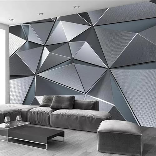 JINTAIYANG 3D minimalistische unregelmäßige Tapete Wandbild, Haus, Schlafzimmer, Wohnzimmer, Sofa, Hintergrundwand, PVC (selbstklebend) von JINTAIYANG