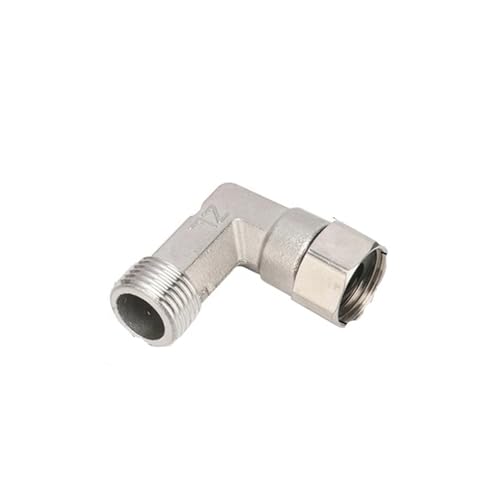 1/2" BSP Außen-/Innengewinde Edelstahl T-Stück/Winkelstück/Gerade//Steckerverbinder Wasserkupplung Sanitärarmatur Reduzieradapter(Elbow) von JINWPXSR
