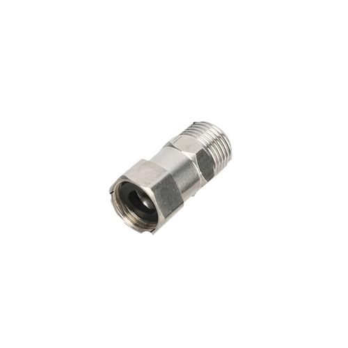 1/2" BSP Außen-/Innengewinde Edelstahl T-Stück/Winkelstück/Gerade//Steckerverbinder Wasserkupplung Sanitärarmatur Reduzieradapter(Straight) von JINWPXSR