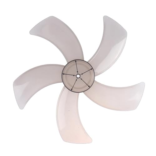 1PC 16 Zoll Haushalts-Kunststoff-Lüfterblatt Fünf Blätter Ständer/Tischventilator Zubehör Mit Mutternabdeckung von JINWPXSR