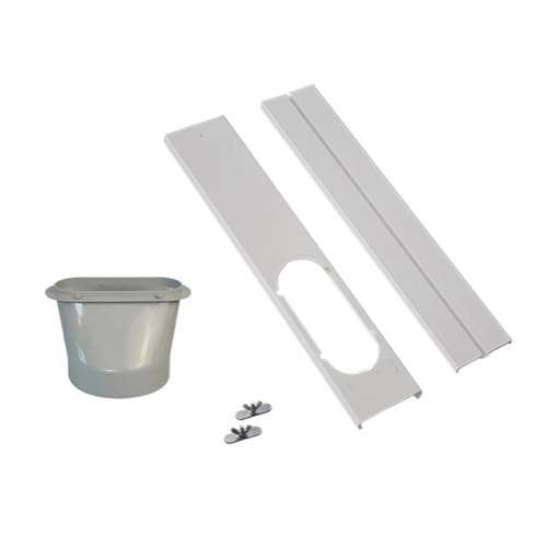 55 cm Klimaanlagen-Fenster-Kit, 13–15 cm verstellbares Fensterdichtungsplatten-Set for tragbare Klimaanlage(2pcs 15CM) von JINWPXSR