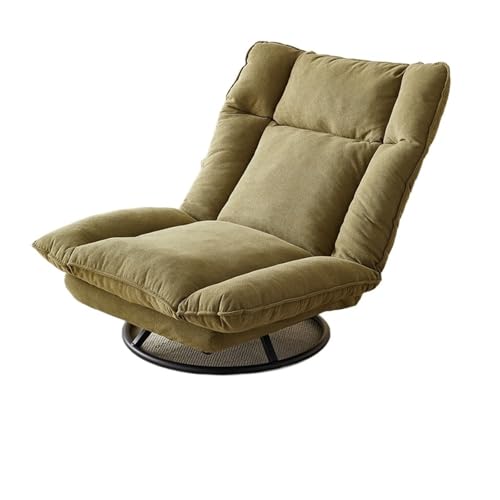 JINWPXSR Drehbarer Sofastuhl, Wohnzimmerbalkonstoff faul(Green) von JINWPXSR