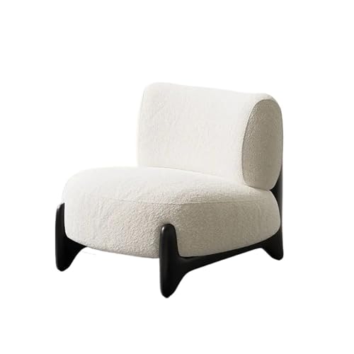 JINWPXSR Einfache Moderne Wohnzimmer Sofa Stuhl Einzel Hause Studie Freizeit bequemes Sofa(White) von JINWPXSR