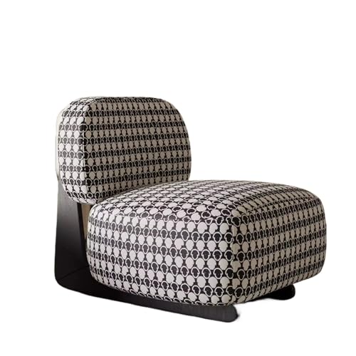 JINWPXSR Massivholz Kamelhaar Sofa Stuhl Wohnzimmer Einzel Rückenlehne Schlafzimmer(Mushroom Color -) von JINWPXSR
