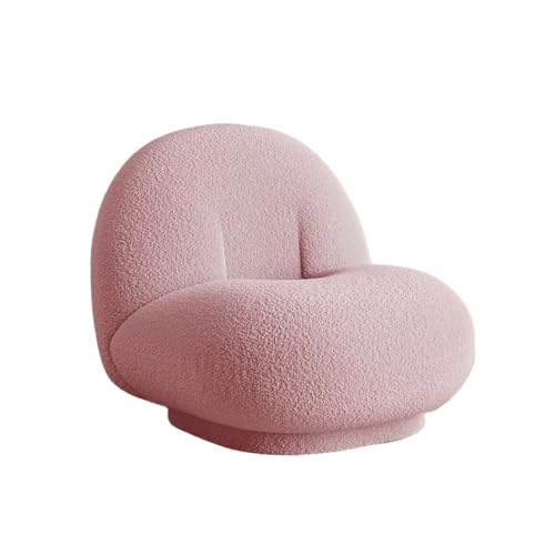 JINWPXSR Sofa Stuhl Lamm Wolle Stoff Schlafzimmer Einzel Lounge Hause Balkone Freizeit Stühle(3) von JINWPXSR