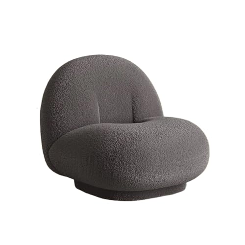 JINWPXSR Sofa Stuhl Lamm Wolle Stoff Schlafzimmer Einzel Lounge Hause Balkone Freizeit Stühle(4) von JINWPXSR