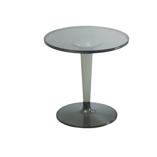JINWPXSR Tische Moderner minimalistischer runder Tisch Wohnzimmer beweglicher Luxus ästhetisches Design Möbel Haushalt(Gray) von JINWPXSR
