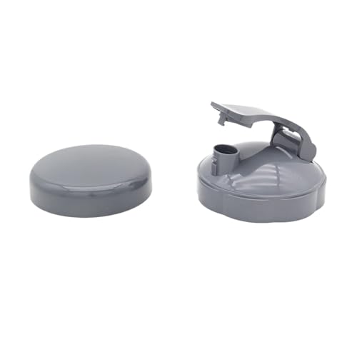 Mixerbecher mit flachem Deckel und Klappdeckel for Mitnehmen, Ersatzteile, kompatibel mit Nutribullet Mixer-Entsafter 600 W, 900 W Mixerbecher mit flachem Deckel und Klappdeckel for Mitnehmen, Ersatzteile, kompatibel mit Nutribullet Mixer-Entsafter 600 W, 900 W von JINWPXSR