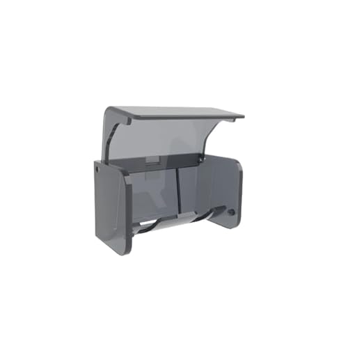 Zahnbürstenhalter Zur Wandmontage Mit Abdeckung, Selbstklebender Zahnbürstenhalter for Wohnheimbäder Und Duschen, for 2 Zahnbürsten(Grey 1pc) von JINWPXSR