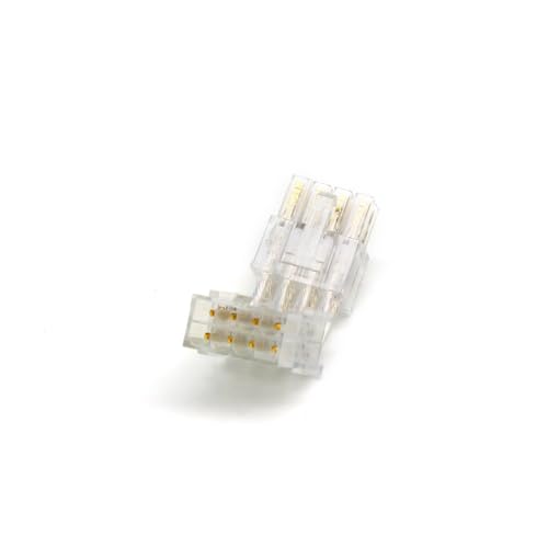 JINYINGHUA 24PIN 4 + 4p 6 + 2p Transparent Rechtwinklig Adapter Motherboard Adapter(6+2p Forward) von JINYINGHUA
