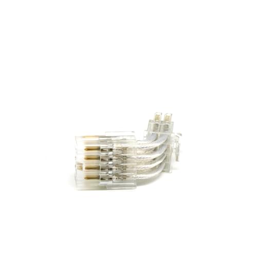 JINYINGHUA 24PIN 4 + 4p 6 + 2p Transparent Rechtwinklig Adapter Motherboard Adapter(6+2p Reverse) von JINYINGHUA