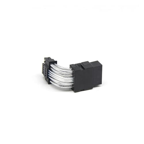 JINYINGHUA Computergrafikkartenadapter 12+4 Stecker auf 12+ Buchse passend for Grafikkarten der 40er Serie 90-Grad-Adapter Zwei Richtungen, vorwärts und rückwärts(Reverse) von JINYINGHUA