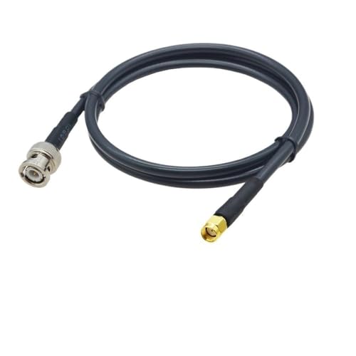 JINYINGHUA LMR240 BNC-Stecker auf SMA-Typ-Endfaser-Verlängerungskabel, geeignet for Router ADS-B(BNC Male to RP SMA M,5M) von JINYINGHUA