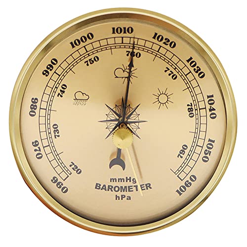 JINYISI Barometer, Barometer für Zuhause, Barometer, Wetterinstrumente, Wetterbarometer, Barometer für den Innenbereich von JINYISI