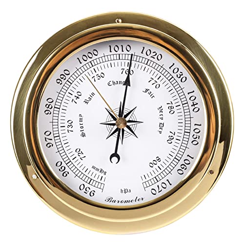 JINYISI Barometer, Barometer für Zuhause, Luftdruckmesser, Wetterinstrumente, analoge Wetterstation von JINYISI