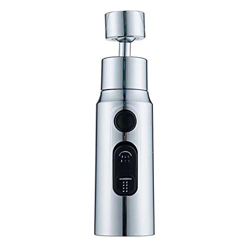 JINYOMFLY Wasserhahn Aufsatz 3-Funktions für Küche, Brauseaufsatz mit 360° Drehadapter von JINYOMFLY