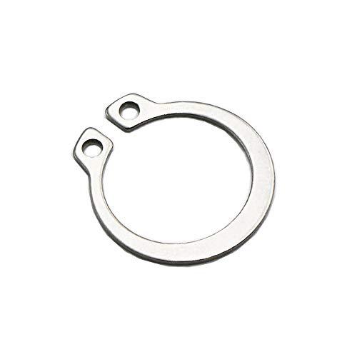 3-75 Sicherungsring für Welle, Edelstahl 304, elastischer Sicherungsring, Sicherungsring, C-förmiger Sprengring für Welle-20 (20 Stück) von JINYONGFA