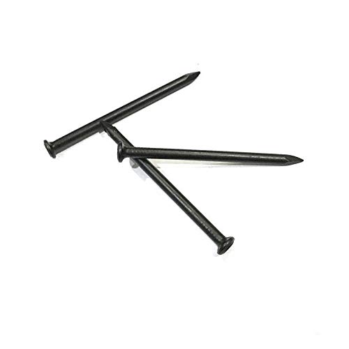 Schwarze Zementstahlnägel, Spezialstahlnägel, hochfeste Stahlnägel, Eisennägel, runde Nägel, 400 g-50mm von JINYONGFA
