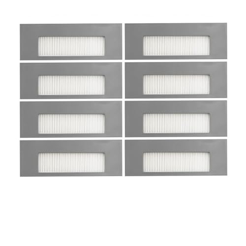 JIOYUNG eufeifeiegds Waschbarer Haushalts-Ersatz-Hepa-Filter for den DE55 Roboterstaubsauger und Kehrmaschine wefeiegds(8 Filters) von JIOYUNG