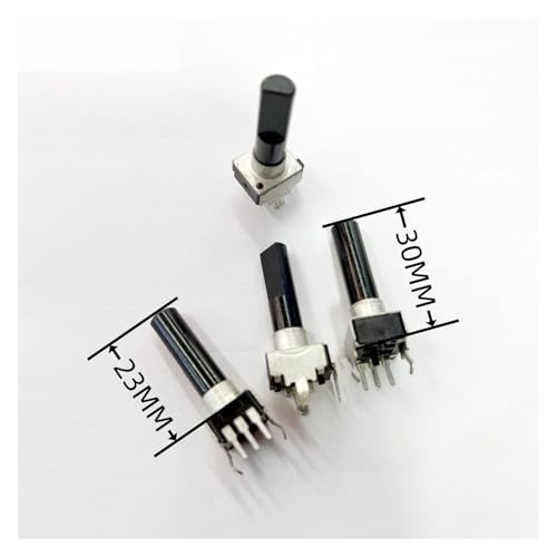 eufeifeiegds 09 Typ Mixer Sound Potentiometer RK0936N B5K B1K B2K B10K B20K B50K B100K L = 30MM D Schaft 23MMF wefeiegds(2K Ohm) von JIOYUNG