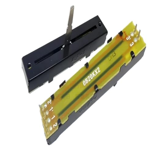 eufeifeiegds 1 STÜCKE 72 MM 7,2 cm RA45D2F-211 gerade gleitschiene potentiometer 0B20KX2 B20KX2 B20K reise 45mm welle 20mm schalter wefeiegds von JIOYUNG