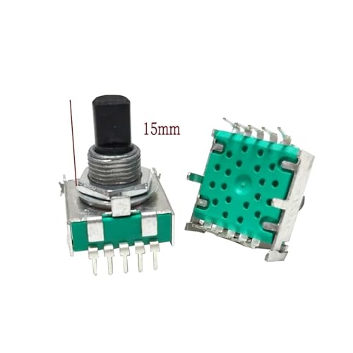 eufeifeiegds 1 stücke RS17 Band Drehschalter 1 Pole 3 4 5 6 7 8 Position Kleine Haushaltsgerät Umbaugetriebe Schalter 10Pin 15 MM Welle wefeiegds(3 Posiitons) von JIOYUNG