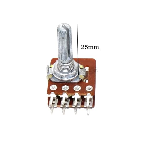eufeifeiegds 1 stücke TW WH148 25mm 50KBX2 100KBX2 Doppel link 8pins Linear Potentiometer Topf Einzigen Gemeinsamen for B50K B100K wefeiegds(100K Ohm) von JIOYUNG