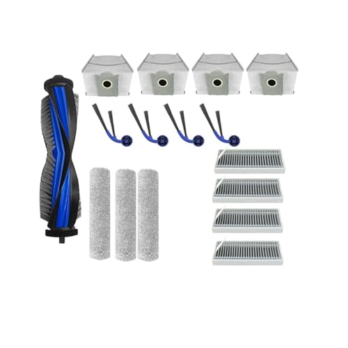 eufeifeiegds 17 Pcs for T80 PRO / T80 OMNI / M14 PLUS Kehrmaschine Roller Seite Pinsel Filter Mopp Pad Staub Ba wefeiegds eufeifeiegds 17 Pcs for T80 PRO / T80 OMNI / M14 PLUS Kehrmaschine Roller Seite Pinsel Filter Mopp Pad Staub Ba wefeiegds von JIOYUNG