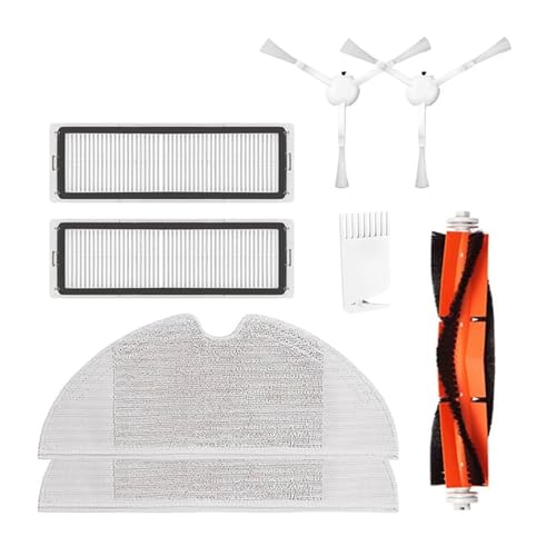 eufeifeiegds A07G-8PCS Filter Hauptbürste Mopptuch Ersatz-Kits for 1C 2C / STYTJ01ZHM Roboter-Staubsaugerteile wefeiegds von JIOYUNG