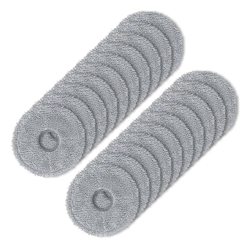 eufeifeiegds Kehrmaschine Zubehör Lappen Reinigungspad for 9590/9990 /10090 Spin for Revolution Ultra Power Sweeper Ersatzteile wefeiegds(20 PACK) von JIOYUNG