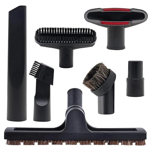eufeifeiegds Staubsaugeraufsätze Zubehör Reinigungsset Hartholzbodenbürste for 32 mm (1 1/4 Zoll) Standardschlauch 7er-Pack wefeiegds von JIOYUNG