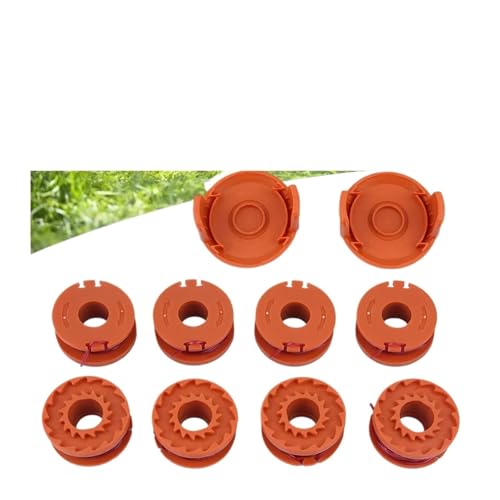 eufeifeiegds Trimmer Teile Gras Kopf Ersatz Kappe WG155 WG160 WG163 WG175 WG180 for Power Ausrüstung Trimmer Spool Linie wefeiegds(Silver) von JIOYUNG