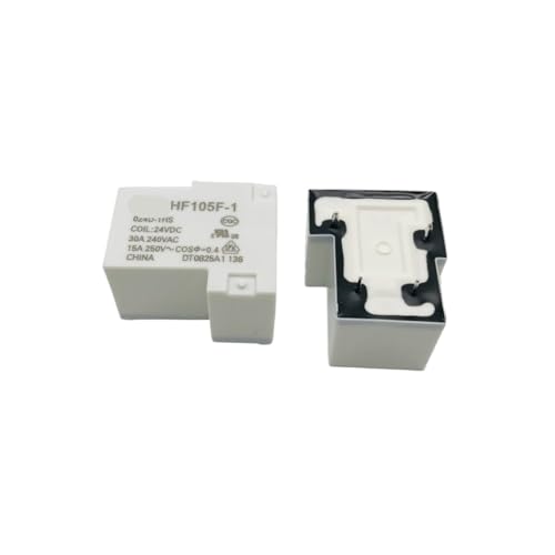 1pc relay JQX-105F-1-024D-1HS HF105F-1-024D-1HS 4-pin normally open 30A JIQKMZXX von JIQKMZXX