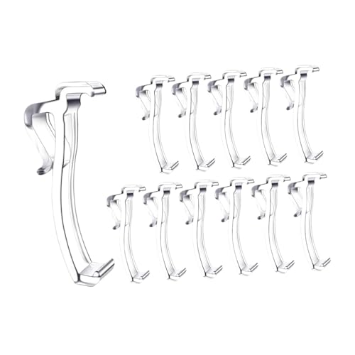 JISADER 12Pcs Volant Clips Jalousien Halterung Schlafzimmer Mini Ersatz Retainer Halter von JISADER