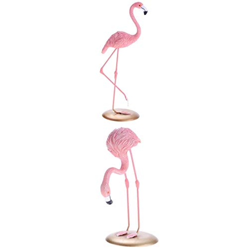 JISADER 2 Stück Harz Flamingo Miniatur Figur, Skulptur, Glas Stützornament JISADER 2 Stück Harz Flamingo Miniatur Figur, Skulptur, Glas Stützornament von JISADER