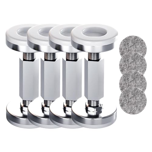 JISADER 4Pcs Gewinde Bett Rahmen Kopfteil Stopper Zubehör Anti-SCHÜTTELN Werkzeug für Zimmer Sofas, 93 Mm bis 120 Mm von JISADER